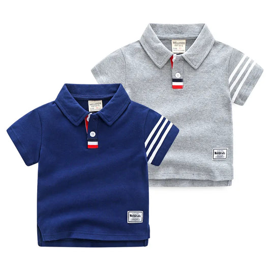 Summer Boys Active T-shirts Cotton